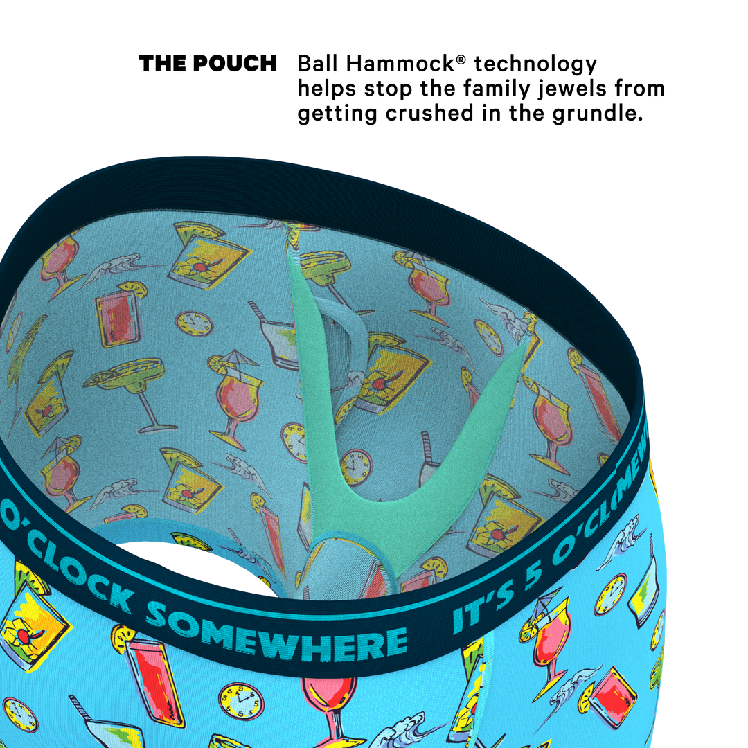 Shinesty Cocktail Hour x Margaritaville Ball Hammock Pouch Underwear With Fly