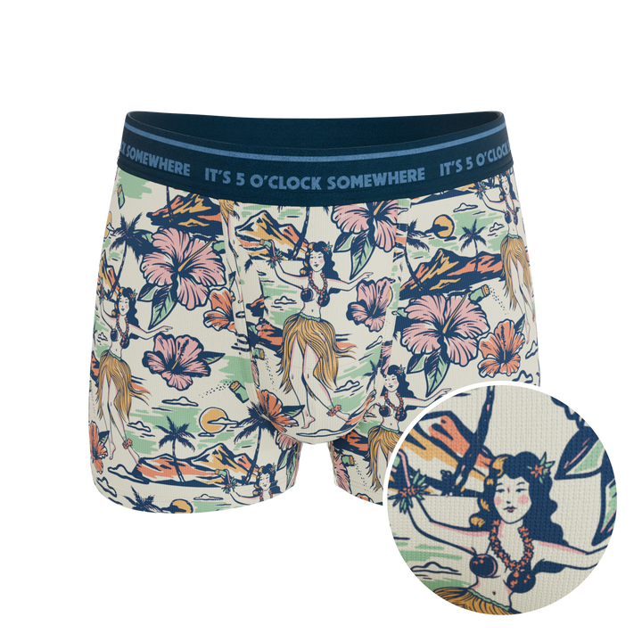 Shinesty x Margaritaville "Come Monday" Ball Hammock® Pouch Trunks