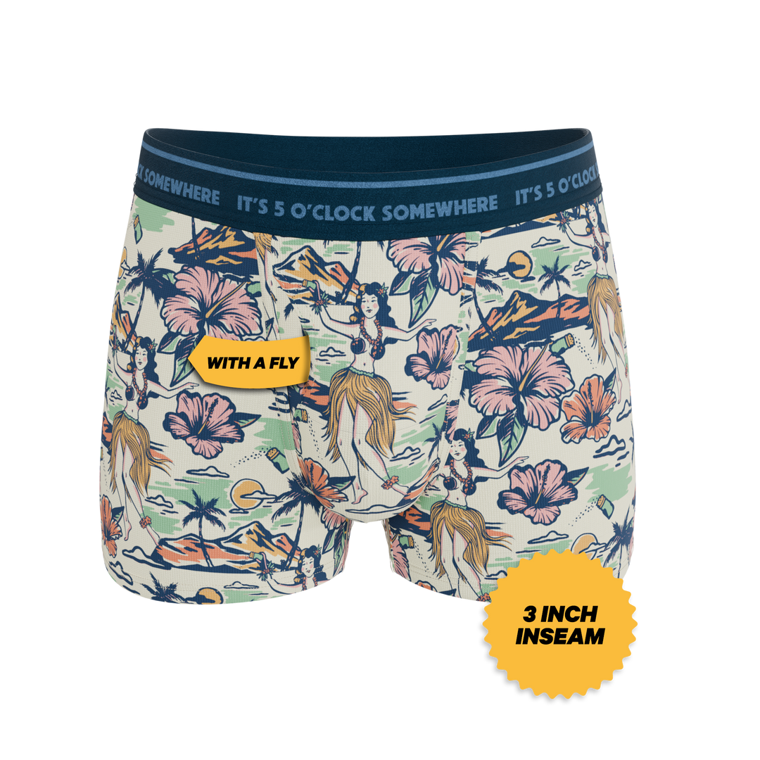 Shinesty x Margaritaville "Come Monday" Ball Hammock® Pouch Trunks