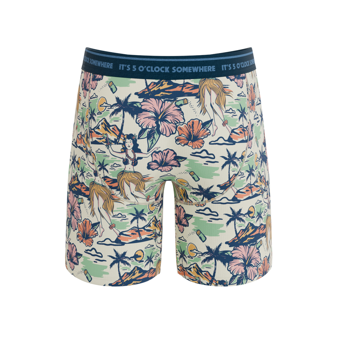 Shinesty x Margaritaville "Come Monday" Long Leg Ball Hammock® Pouch Underwear
