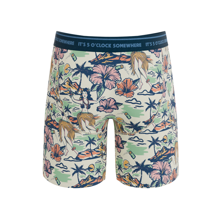 Shinesty x Margaritaville "Come Monday" Long Leg Ball Hammock® Pouch Underwear