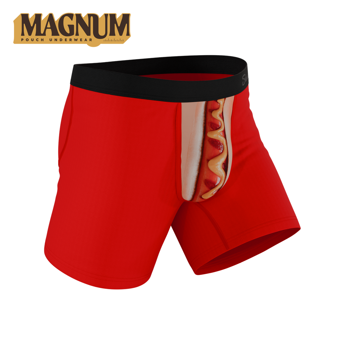 The Coney Islands: Hot Dog Ball Hammock® Magnum Big Pouch Underwear