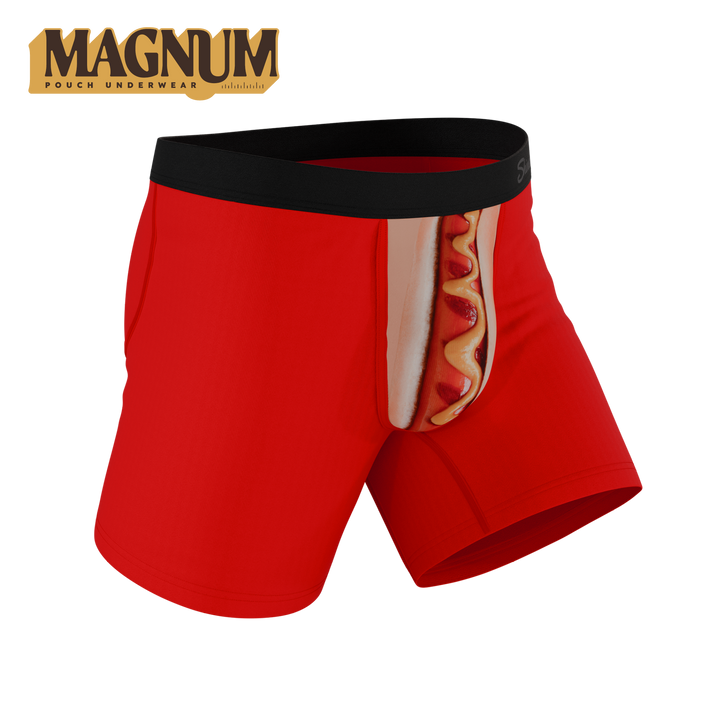 The Coney Islands: Hot Dog Ball Hammock® Magnum Big Pouch Underwear