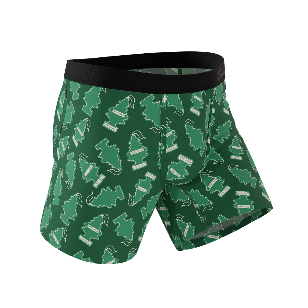 Shinesty The Coniferous Forest: Fart Proof Ball Hammock® Pouch Underwear
