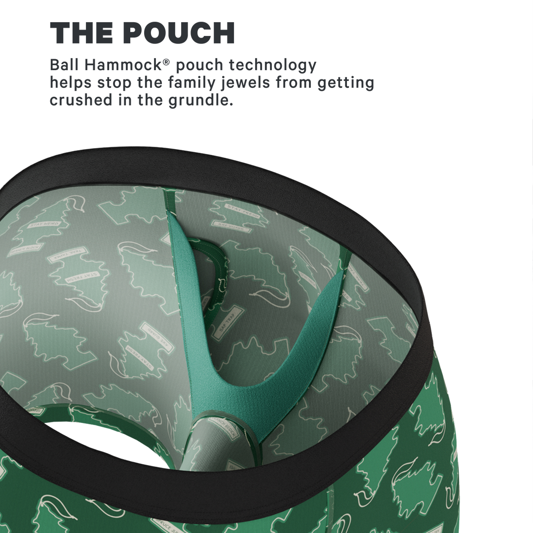 Shinesty The Coniferous Forest: Fart Proof Ball Hammock® Pouch Underwear