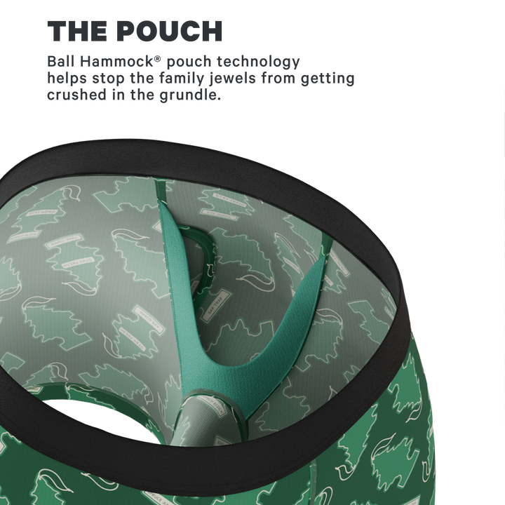 Shinesty The Coniferous Forest: Fart Proof Ball Hammock® Pouch Underwear
