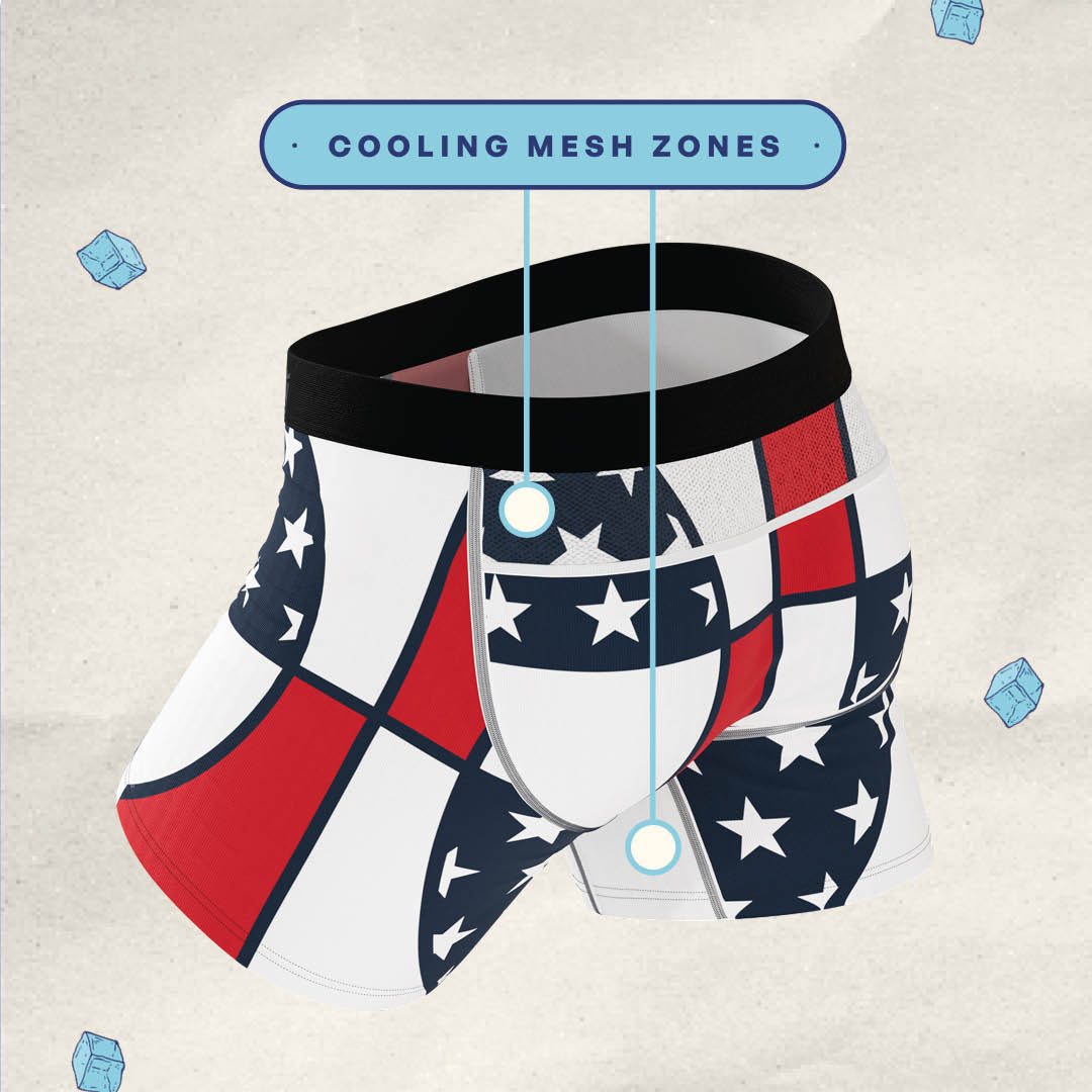 Shinesty USA Basketball paradICE™ Cooling Ball Hammock® Underwear