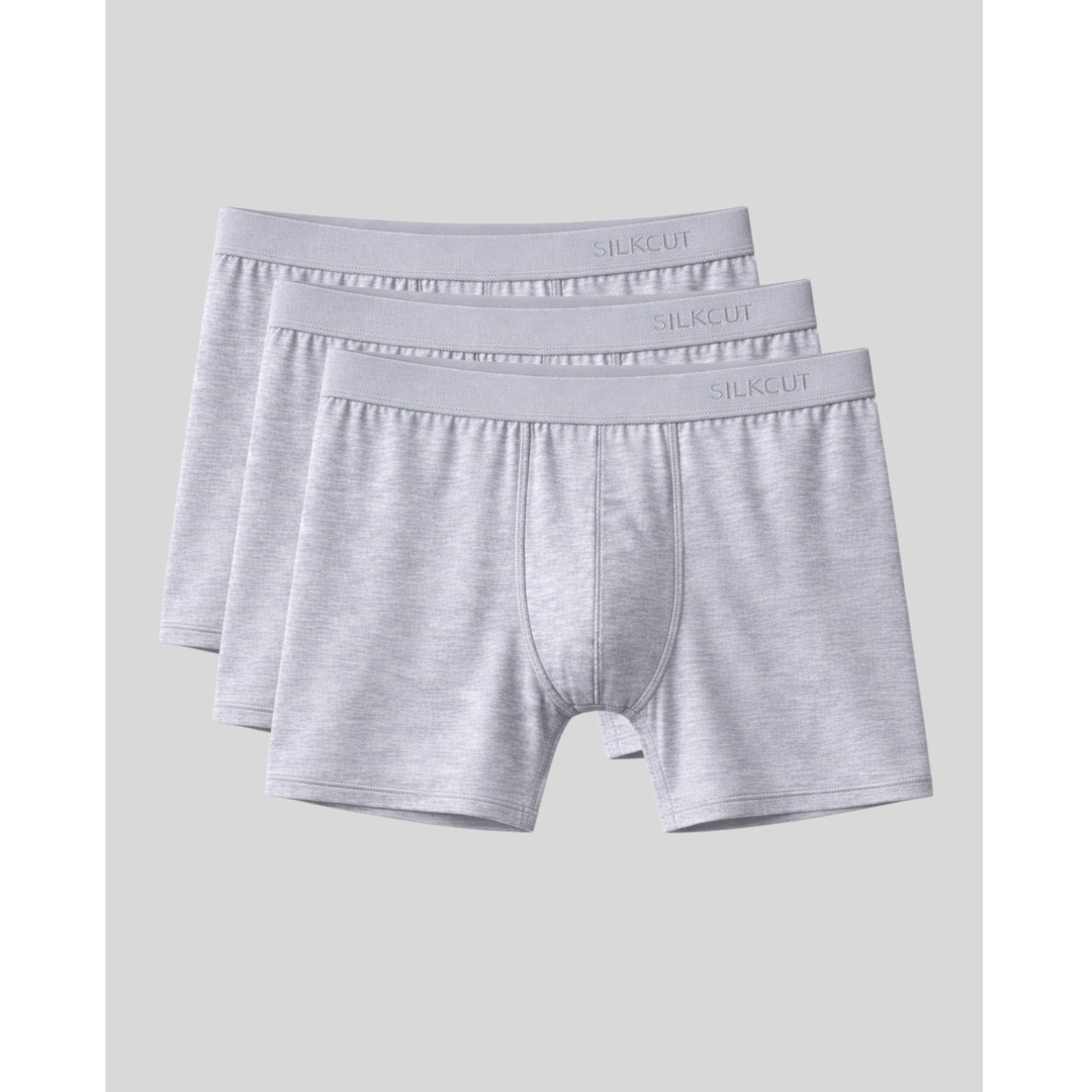 SilkCut Micro Modal Boxer Briefs 3-Pack – ultra-soft men's modal boxer briefs 4-way stretch