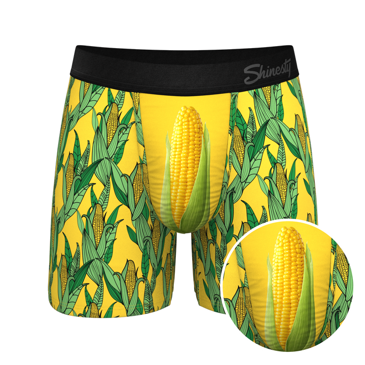 Shinesty "The Corn To Be Wild" Corn Ball Hammock® Pouch Underwear