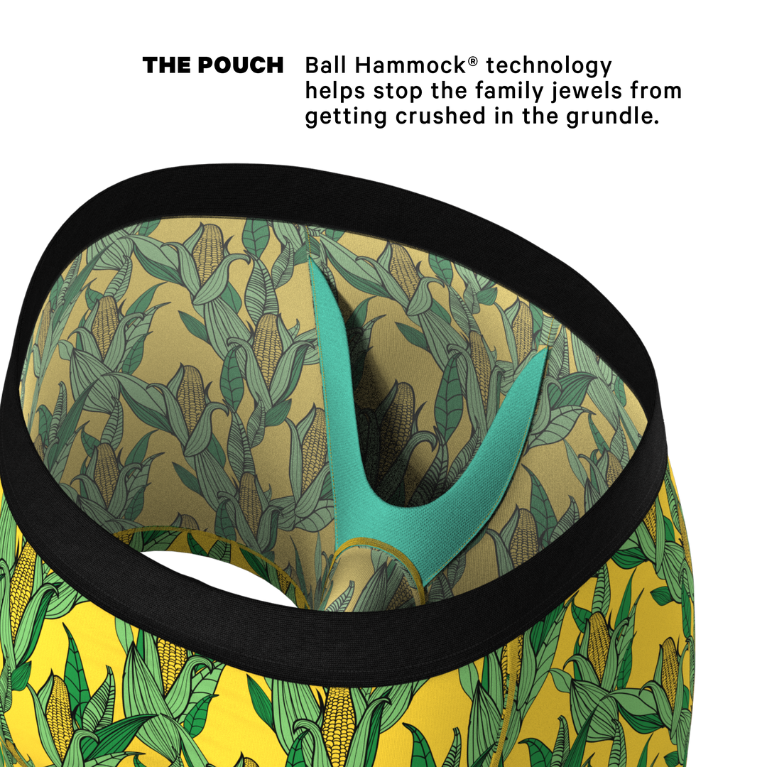 Shinesty "The Corn To Be Wild" Corn Ball Hammock® Pouch Underwear