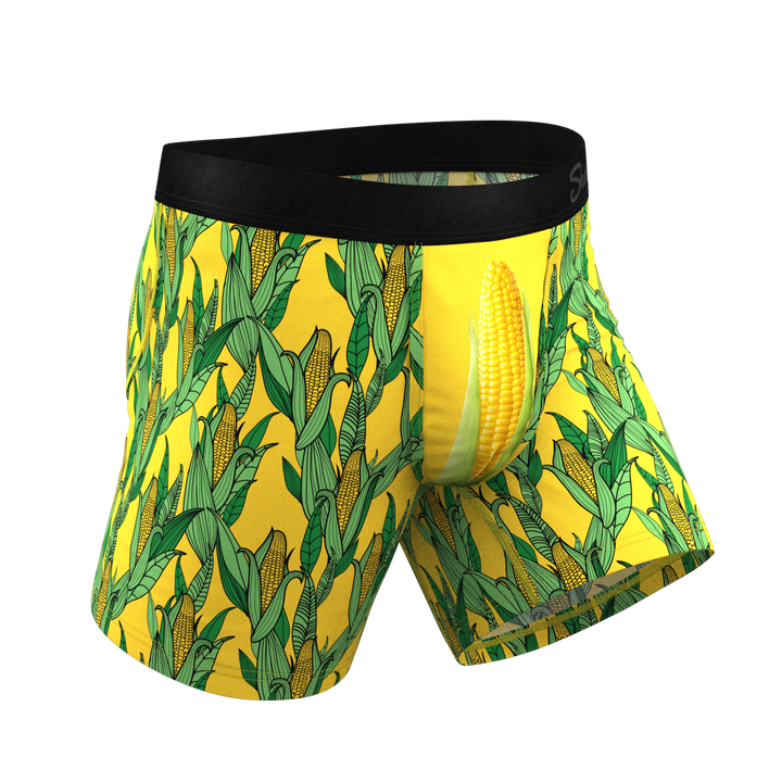 Shinesty "The Corn To Be Wild" Corn Ball Hammock® Pouch Underwear