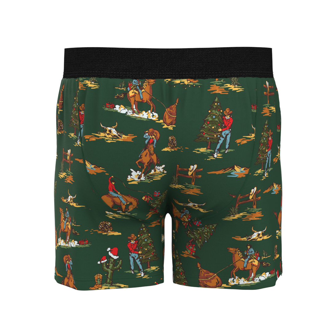 Cowboy Christmas: Holiday Western Loose Boxers