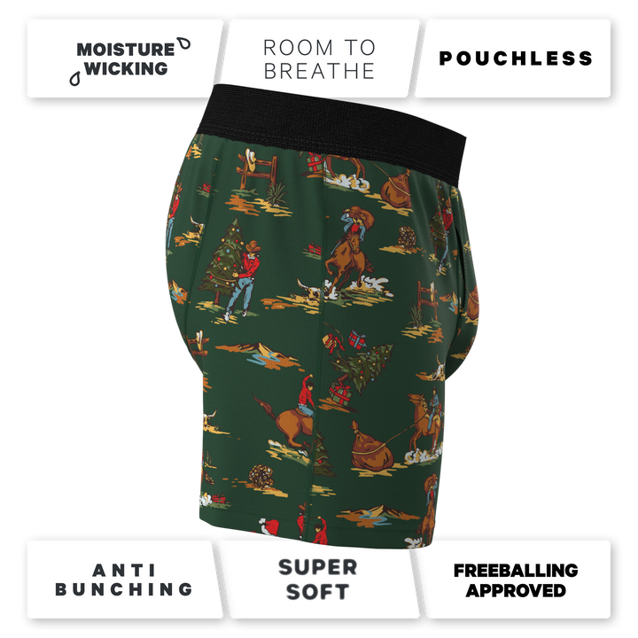 Cowboy Christmas: Holiday Western Loose Boxers