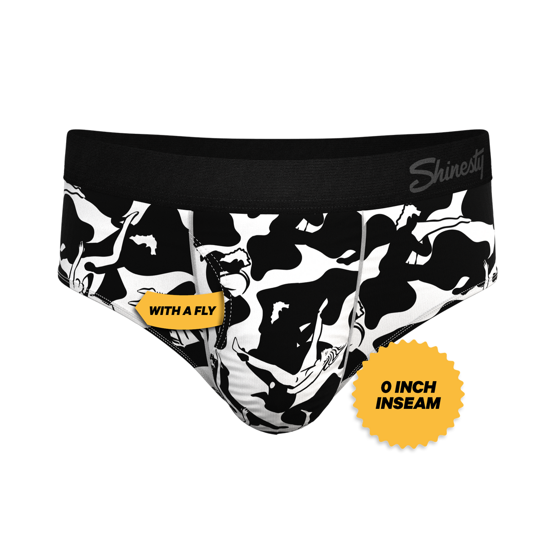 Shinesty Cowmasutra Naughty Abstract Ball Hammock® Pouch Briefs