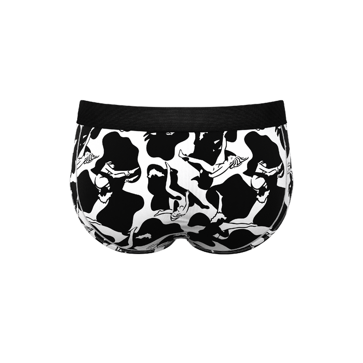 Shinesty Cowmasutra Naughty Abstract Ball Hammock® Pouch Briefs