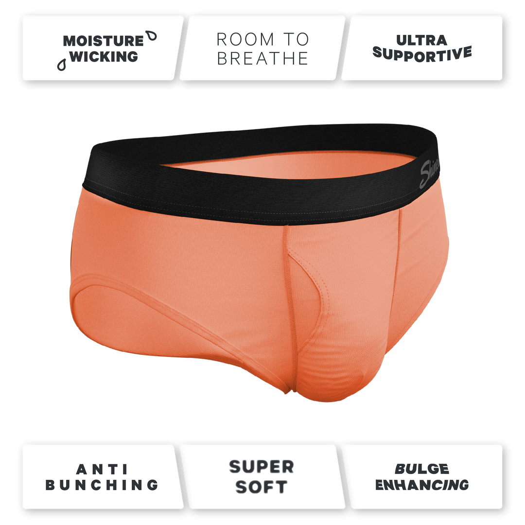 Shinesty "Crossing Guard" Orange Ball Hammock® Briefs