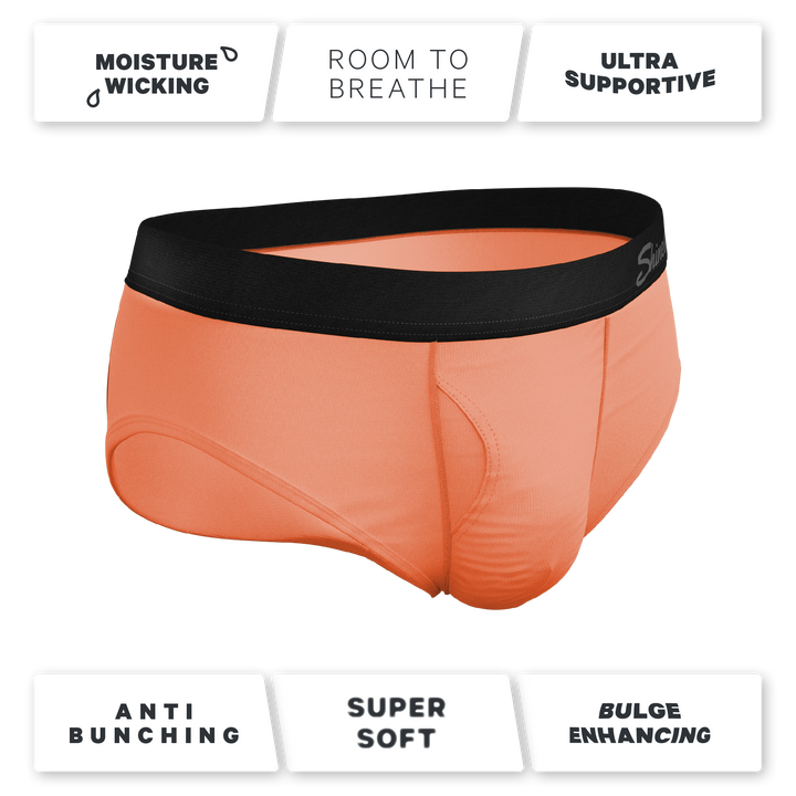 Shinesty "Crossing Guard" Orange Ball Hammock® Briefs