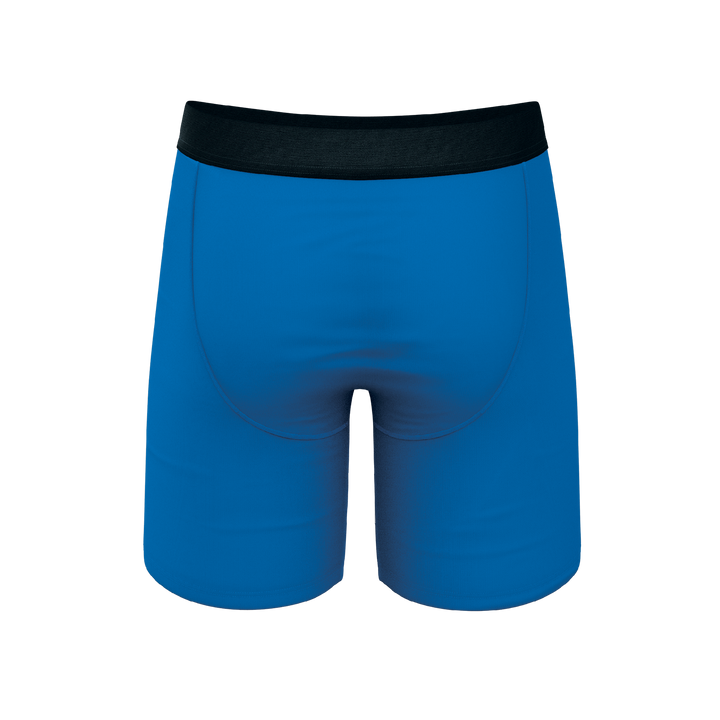 Shinesty "Crown Jewels" Royal Blue Long Leg Ball Hammock® Pouch Underwear