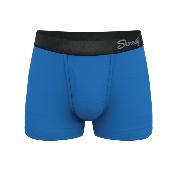 The Crown Jewels: Men's Royal Blue Trunks Underwear with Ball Hammock® Pouch