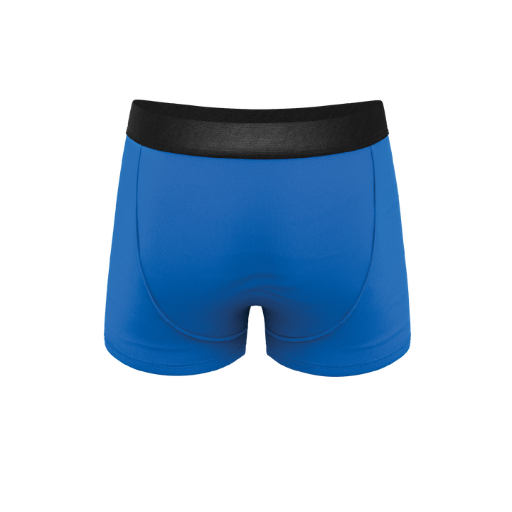 The Crown Jewels: Men's Royal Blue Trunks Underwear with Ball Hammock® Pouch