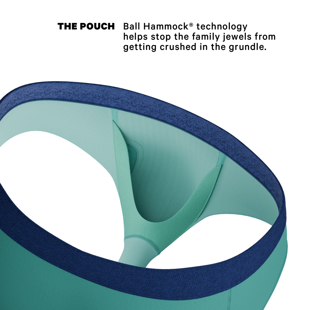 Shinesty "Curacao" Teal Ball Hammock® Pouch Briefs