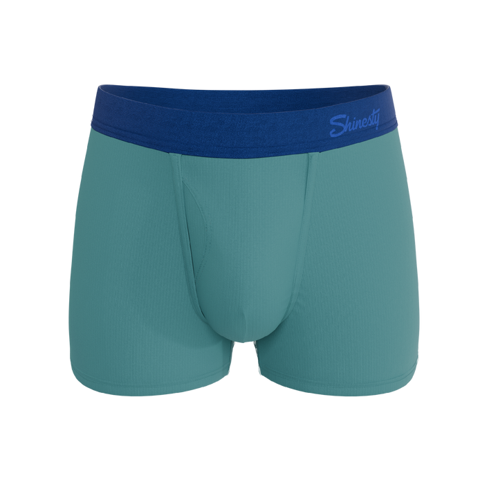 Shinesty "The Curacao" Teal Ball Hammock® Pouch Trunks Underwear for Men
