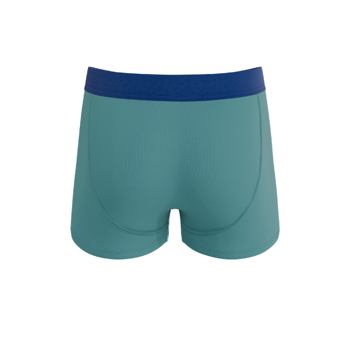 Shinesty "The Curacao" Teal Ball Hammock® Pouch Trunks Underwear for Men