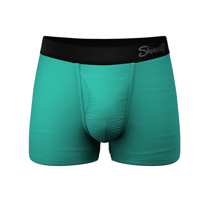 Shinesty "The Cyantific Theory" Turquoise Ball Hammock® Pouch Trunks Underwear