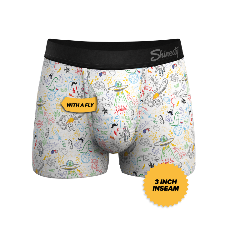 The Daily Detention | Doodle Ball Hammock® Pouch Trunk Underwear