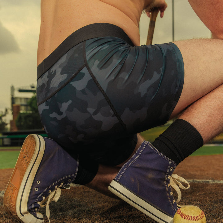 Shinesty "The Darkside" Black Camouflage paradICE™ Cooling Ball Hammock® Underwear