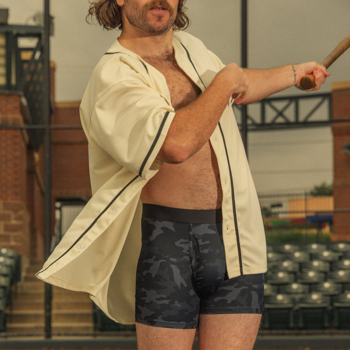 Shinesty "The Darkside" Black Camouflage paradICE™ Cooling Ball Hammock® Underwear