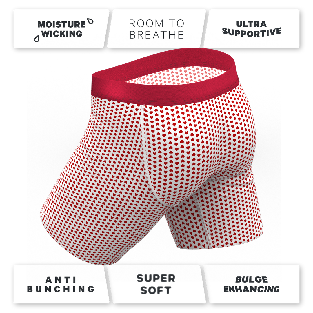 Shinesty "Date Night" Long Leg Ball Hammock® Pouch Boxer Briefs w/ Fly