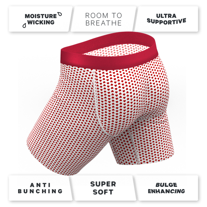 Shinesty "Date Night" Long Leg Ball Hammock® Pouch Boxer Briefs w/ Fly