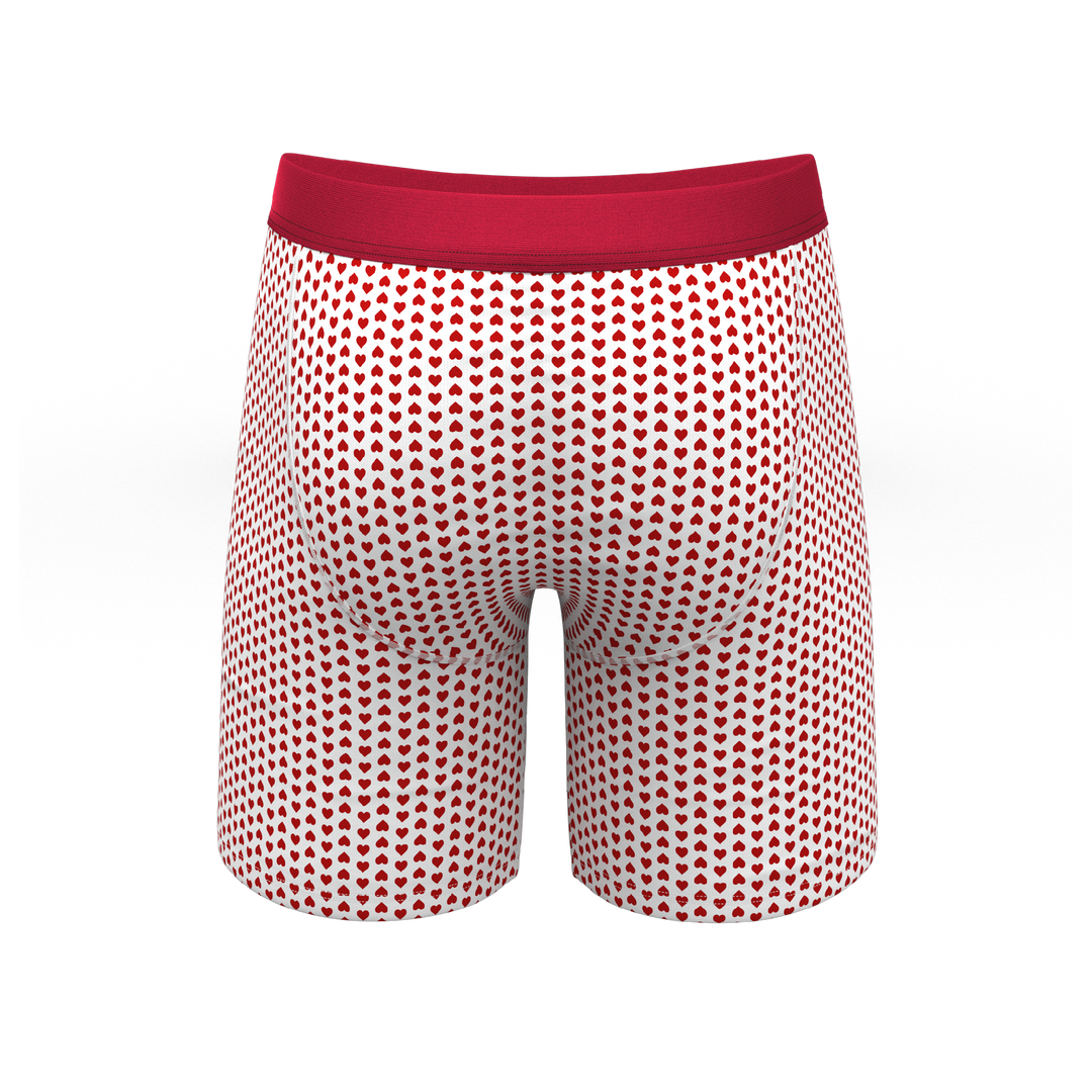 Shinesty "Date Night" Long Leg Ball Hammock® Pouch Boxer Briefs w/ Fly