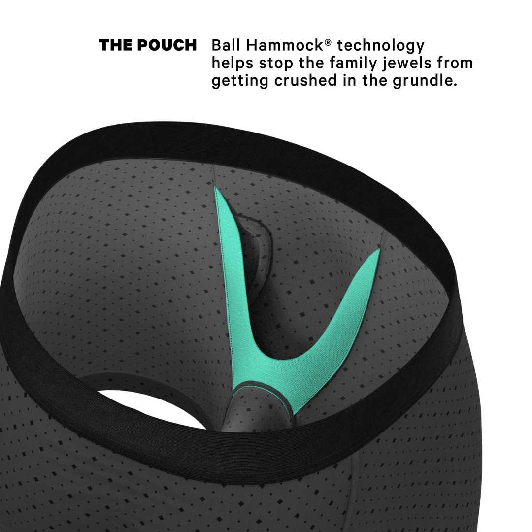 Shinesty "The Diamond Dog" Micro Diamonds Ball Hammock® Pouch Boxer Briefs (With Fly)