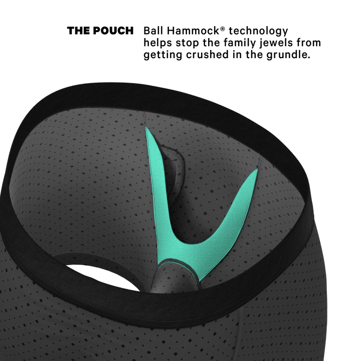 Shinesty "The Diamond Dog" Micro Diamonds Ball Hammock® Pouch Boxer Briefs (With Fly)