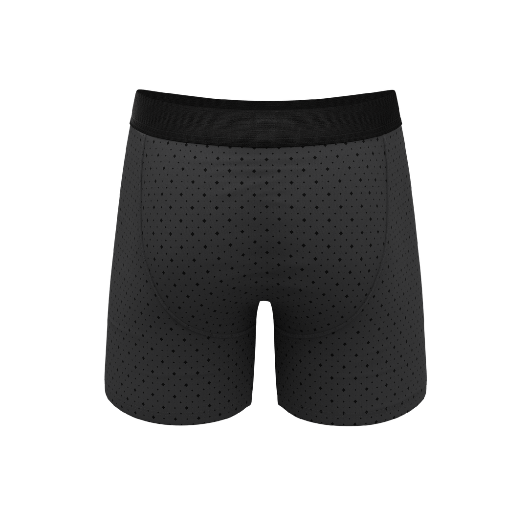 Shinesty "The Diamond Dog" Micro Diamonds Ball Hammock® Pouch Boxer Briefs (With Fly)