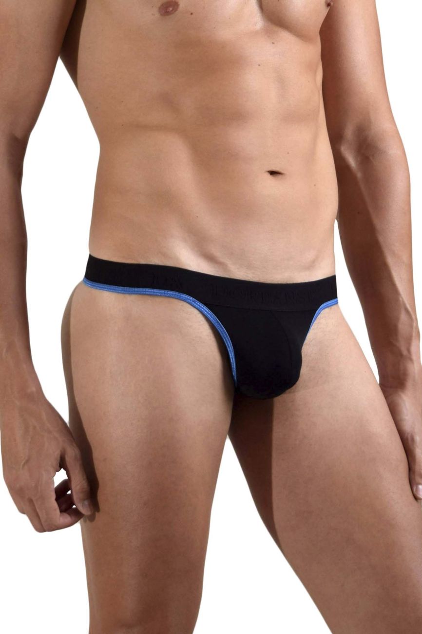 Doreanse Borderline Thongs in Black – men's thongs