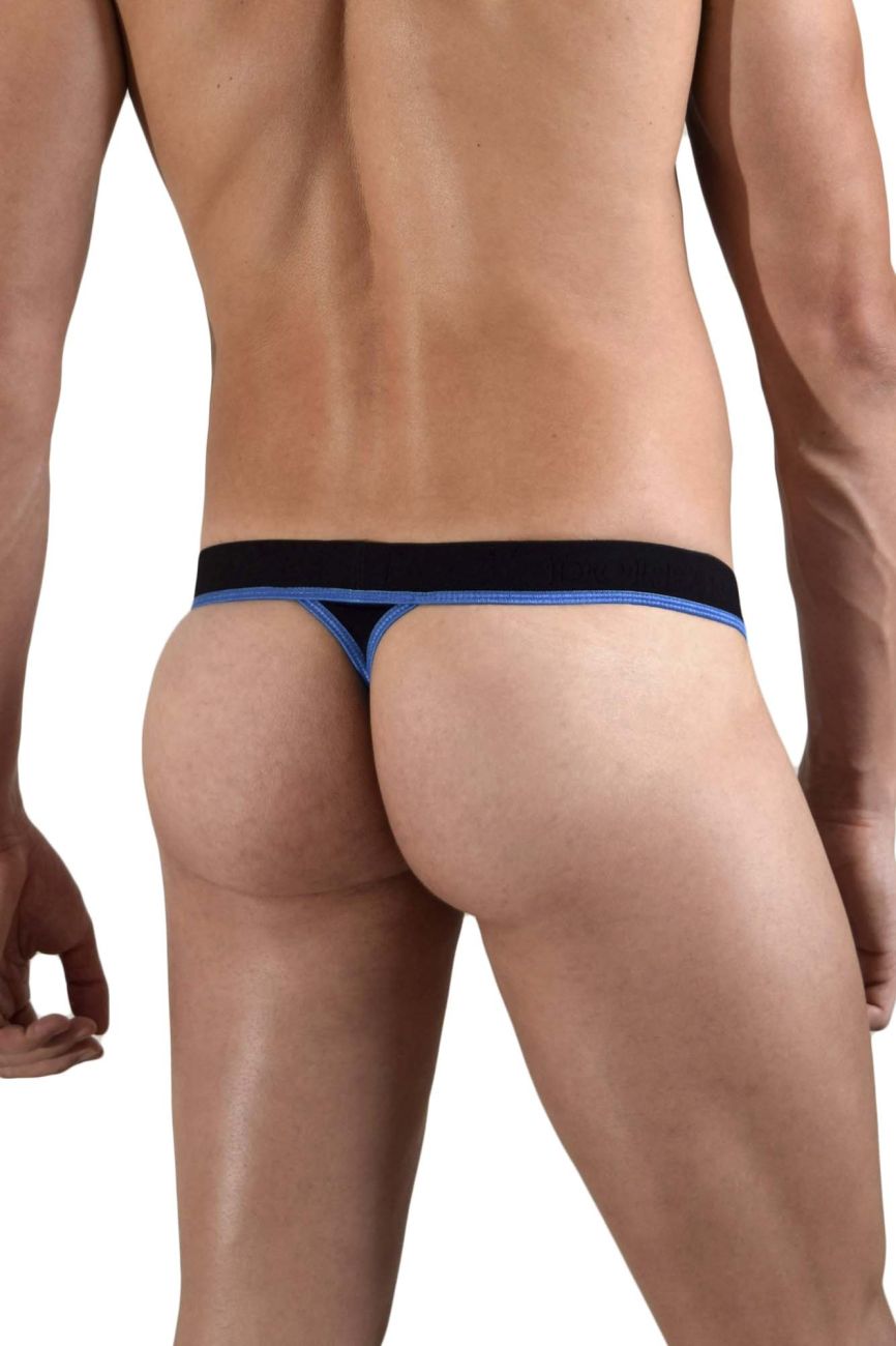 Doreanse Borderline Thongs in Black – men's thongs