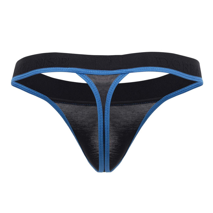 Doreanse Borderline Thongs in Black – men's thongs