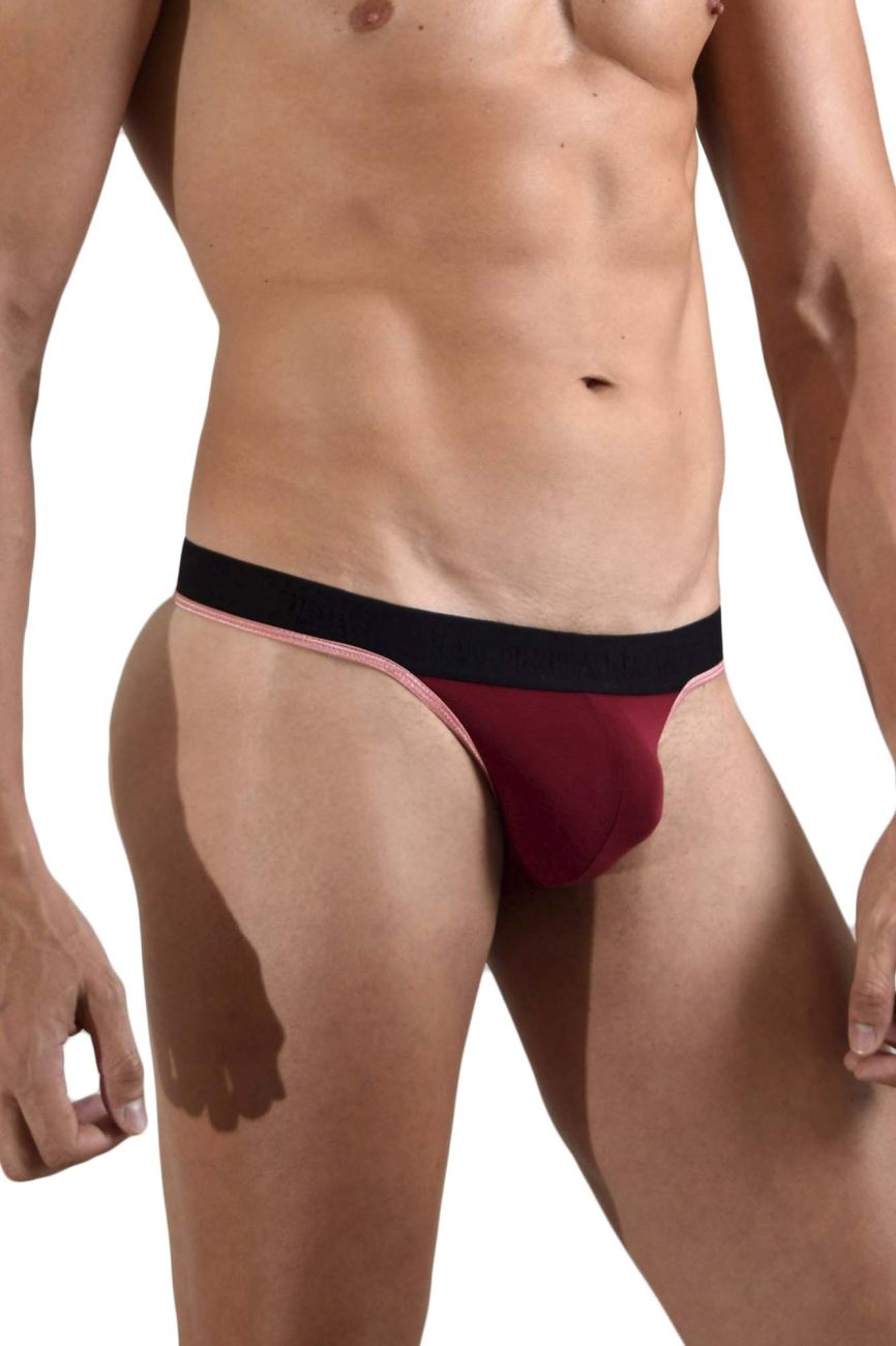 Doreanse Borderline Thongs in Bordeaux – men's thongs