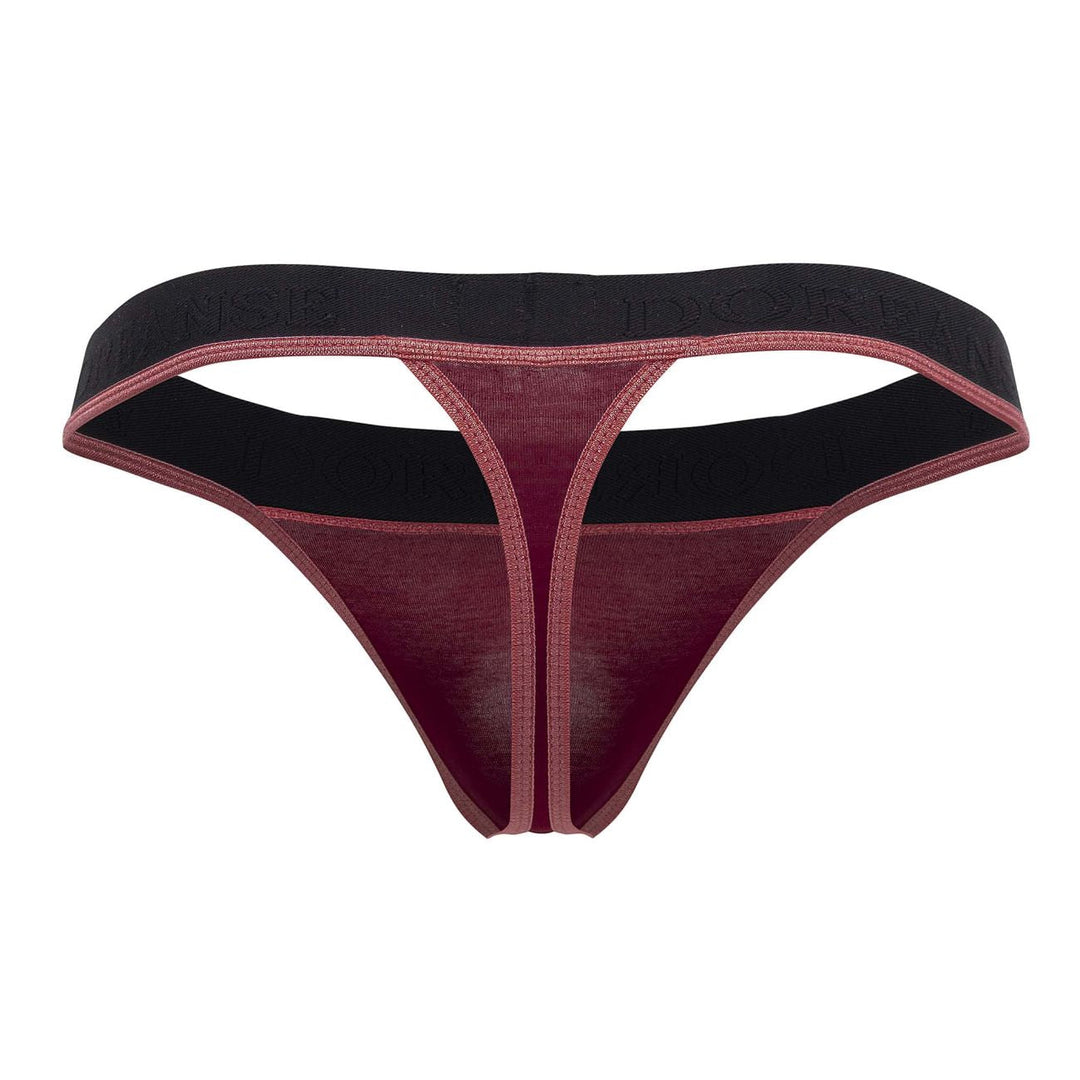 Doreanse Borderline Thongs in Bordeaux – men's thongs