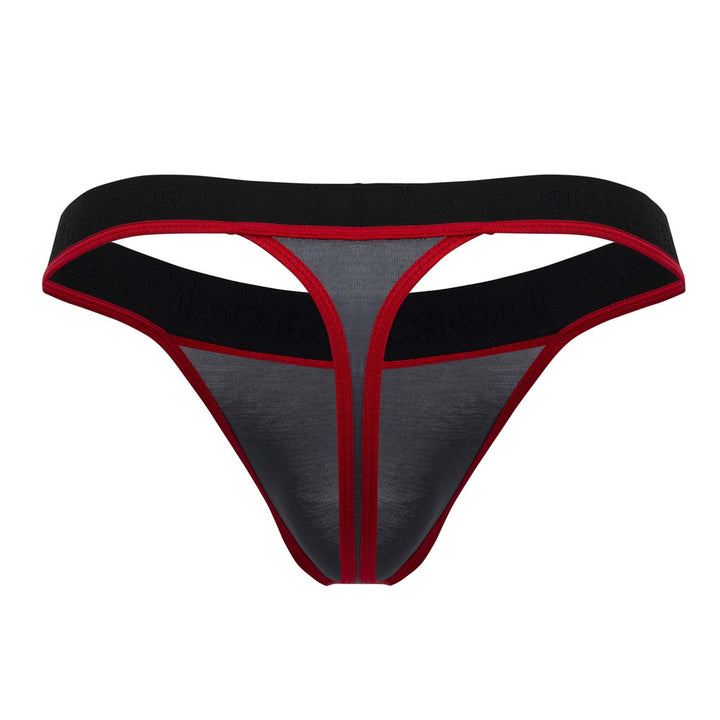Doreanse Borderline Thongs in Charcoal – men's thongs