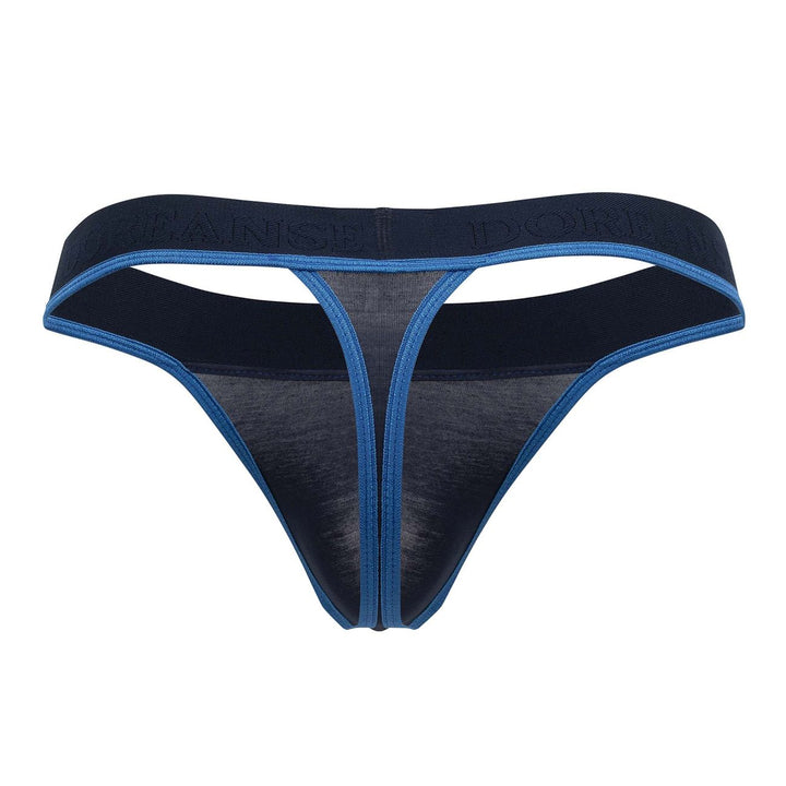 Doreanse Borderline Thongs in Navy – men's thongs