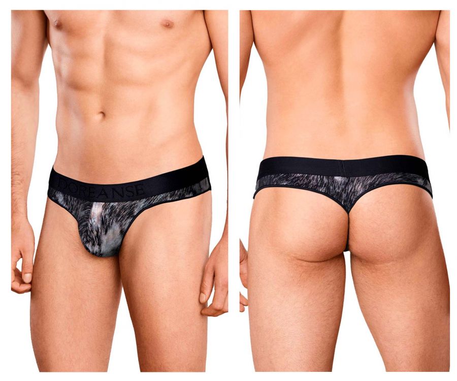 Doreanse Nebula Thongs in Printed – men's thongs