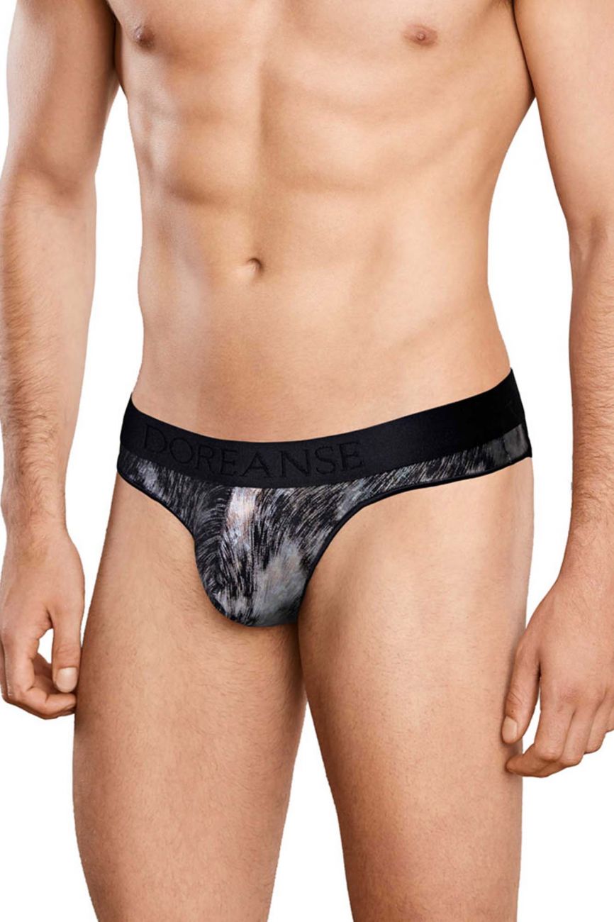 Doreanse Nebula Thongs in Printed – men's thongs