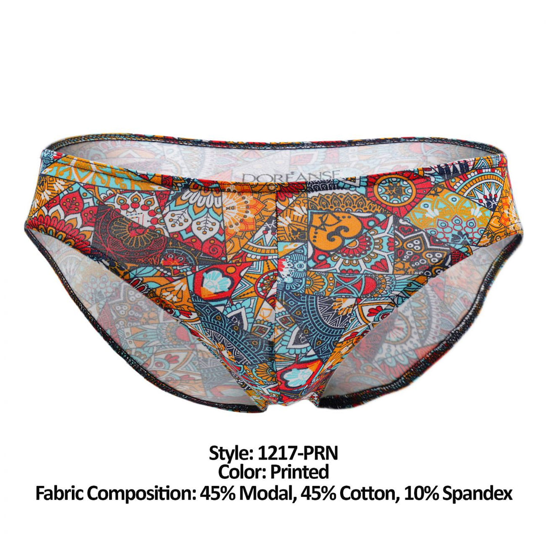 Doreanse Groovy Men's Bikini Brief in Printed – men's briefs