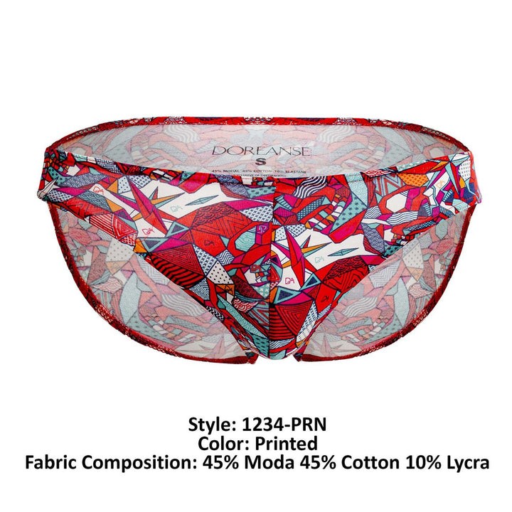 Doreanse Pop Art Men's Bikini Brief in Printed – men's briefs