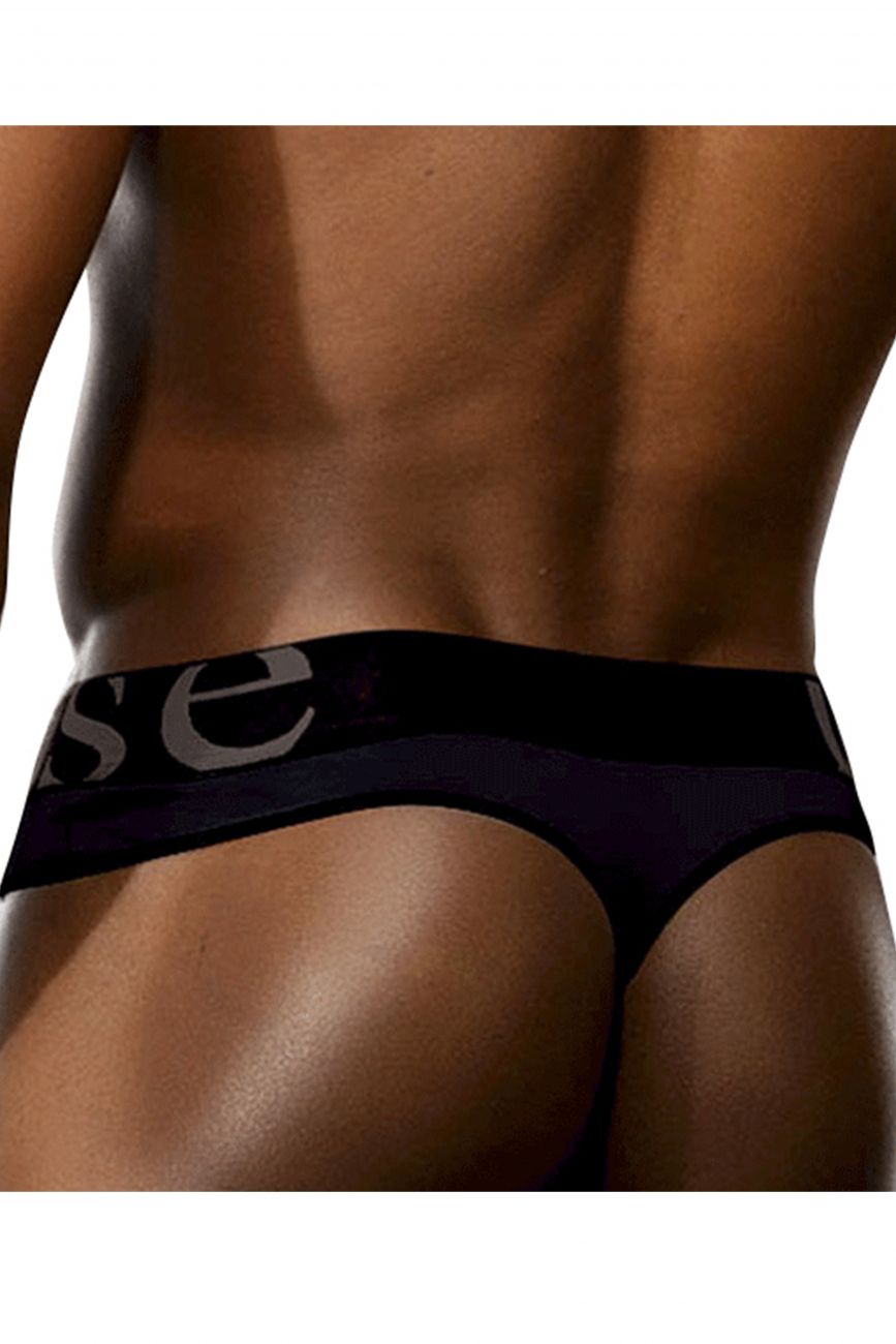Doreanse Wide-band Men's Thong in Black – men's thongs