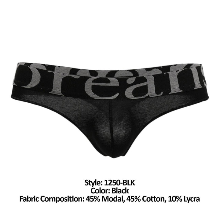 Doreanse Wide-band Men's Thong in Black – men's thongs